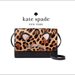 Kate Spade Leopard Summer Run Wild Crossbody purse